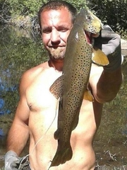 Brown Trout caught fishing South Fork Silver Creek by Tight Lines