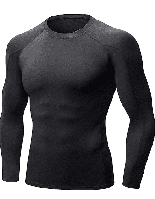 Self Pro Men's Thermal Compression Long-Sleeve Shirt