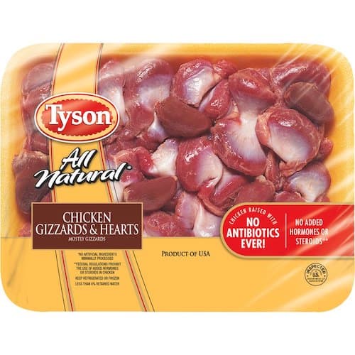Tyson Chicken Gizzards & Hearts