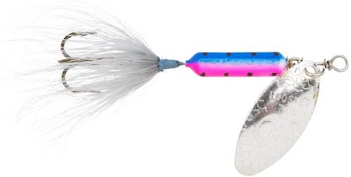 Yakima Bait Wordens Rooster Tails, a great piece of trout tackle, against a white background.